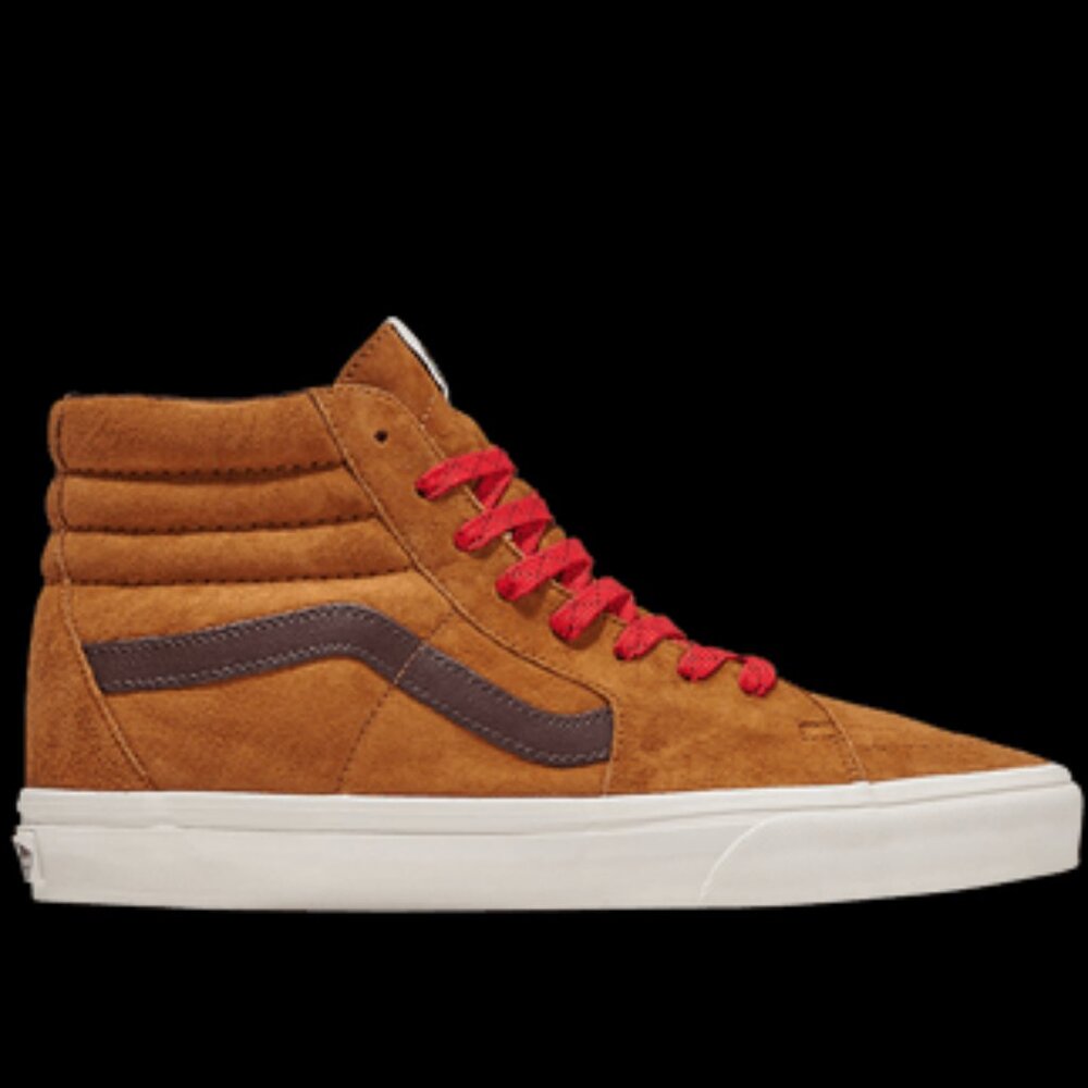 Vans Sk8-Hi (Pig Suede Plaid Glazed). Brand New. Womens Size: 8.5.